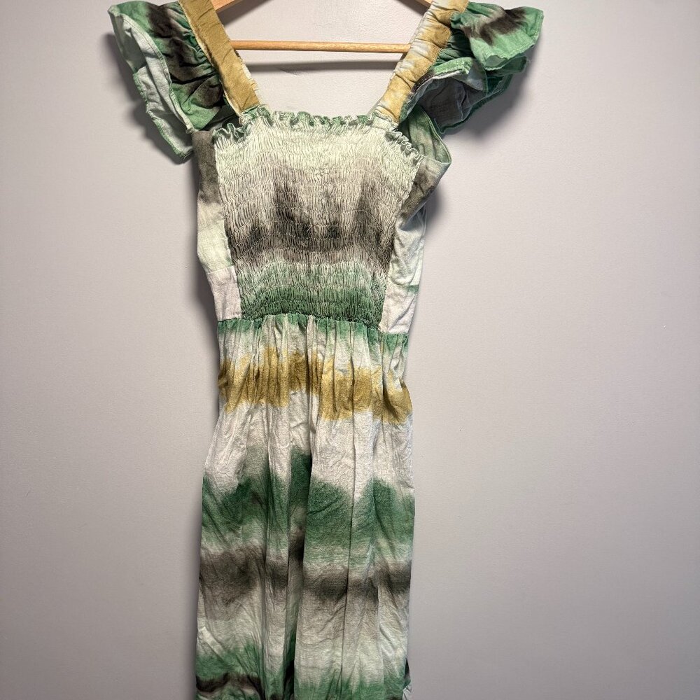 Green Ombre Maxi Dress O/S - Picture 7 of 7